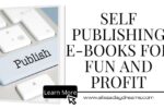 Self Publishing vs Traditional Publishing – What’s Different?