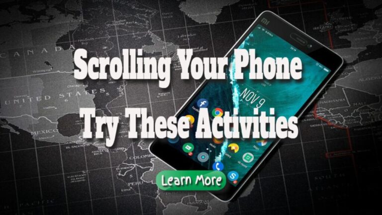 Instead Of Aimlessly Scrolling Your Phone Try These Activities Instead Of Aimlessly Scrolling Your Phone Try These Activities