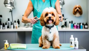 Grooming a cavapoo