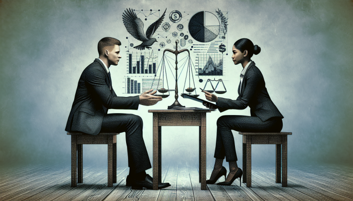Consolidating Debt On A Tight Budget: Essential Tips | DCL Person negotiating debt terms with creditor, using financial documents on a desk.