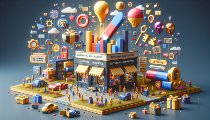 A vibrant digital storefront on Google, enhancing visibility and engaging customers with promotional offers.