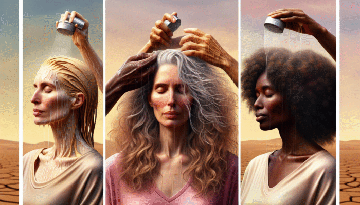 How to Maintain Salon-Treated Hair: Person adjusting hair washing frequency based on hair type and climate, showing healthy, nourished hair.