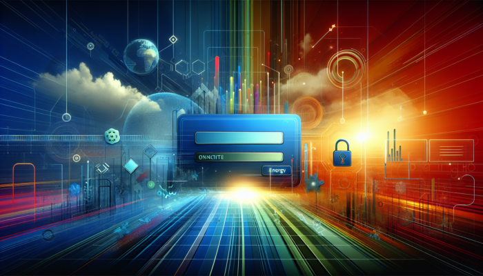 A vibrant digital interface showing a maximized Google Business login with optimization graphs and tools.