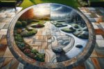 Travertine Flooring Enhances East Renfrewshire Outdoor Spaces