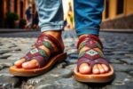 Classic Mexican Sandals: San Miguel Shoes for Cobblestone Streets