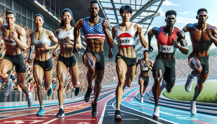 Diverse athletes using beta-alanine recover quickly and train intensely on treadmills and tracks.
