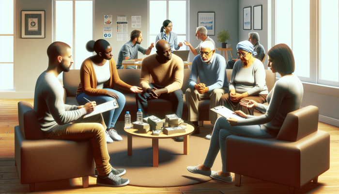 How Credit Counseling Beats Consolidation Loans: A Guide | DCL Diverse UK group receiving free and low-cost credit counseling in a supportive environment.