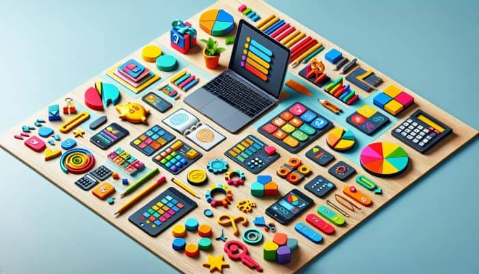 How to Use Budgeting Tools with Debt Consolidation: A Comprehensive Guide | DCL How to Use Budgeting Tools with Debt Consolidation: A variety of budgeting tools on a desk, including apps like YNAB, Mint, and spreadsheets with financial charts.