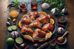 BBQ Chicken Thighs with Mango Salsa for a Tasty Delight