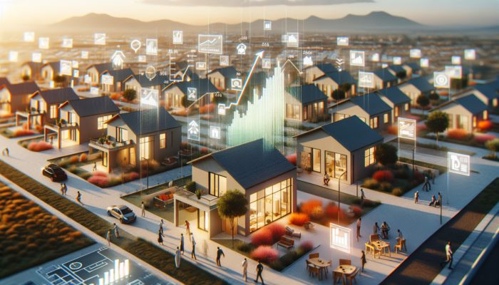 A vibrant Soweto neighborhood with modern homes, illustrating wealth growth through homeownership and equity investment.