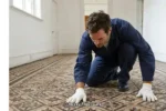 Restoring Victorian Mosaic Tiles to Their Vibrant Color