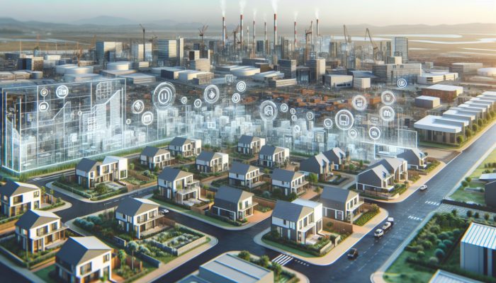 A bustling Witbank neighborhood with modern, affordable homes and new infrastructure, attracting job seekers and first-time buyers.