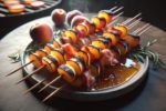 Grilled Peach and Bacon Skewers for a Summer Treat