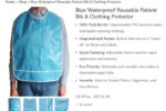 Waterproof Adult Bibs Ideal for Care Homes