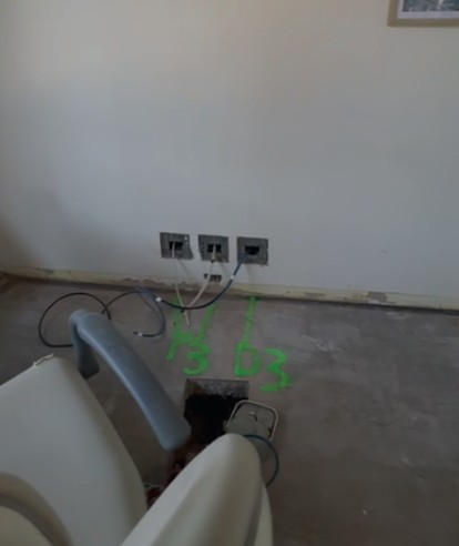 electrical in a dental clinic
