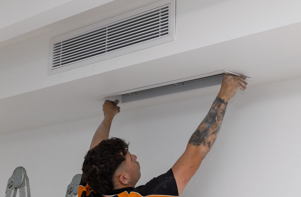Ducted Vents Going In