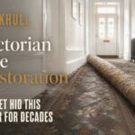 Victorian Tile Restoration Discovered Underneath Carpet