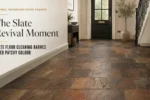 Slate Floor Cleaning: Reviving Faded Colors in Barnes