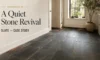 Slate Floor Cleaning Transforms a Breathtaking Corris Space