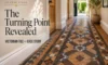 Victorian Tile Floor Revealed After Years of Abandonment