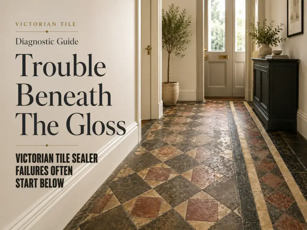 Victorian Tile Sealer Issues Often Begin Beneath the Surface