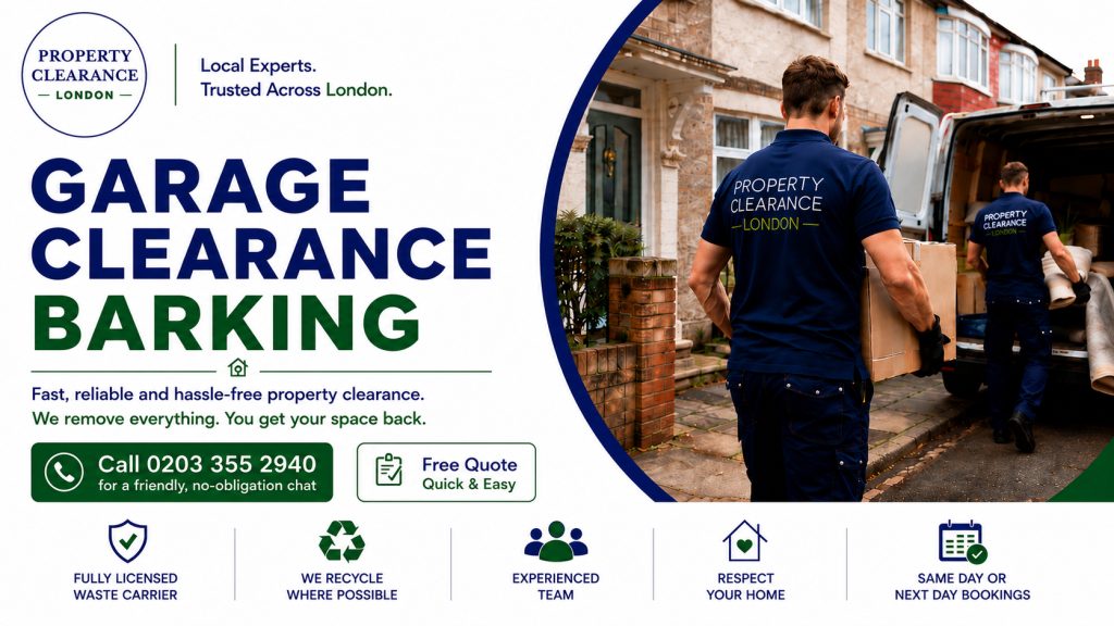 Garage Clearance Services: Expert Solutions in Barking