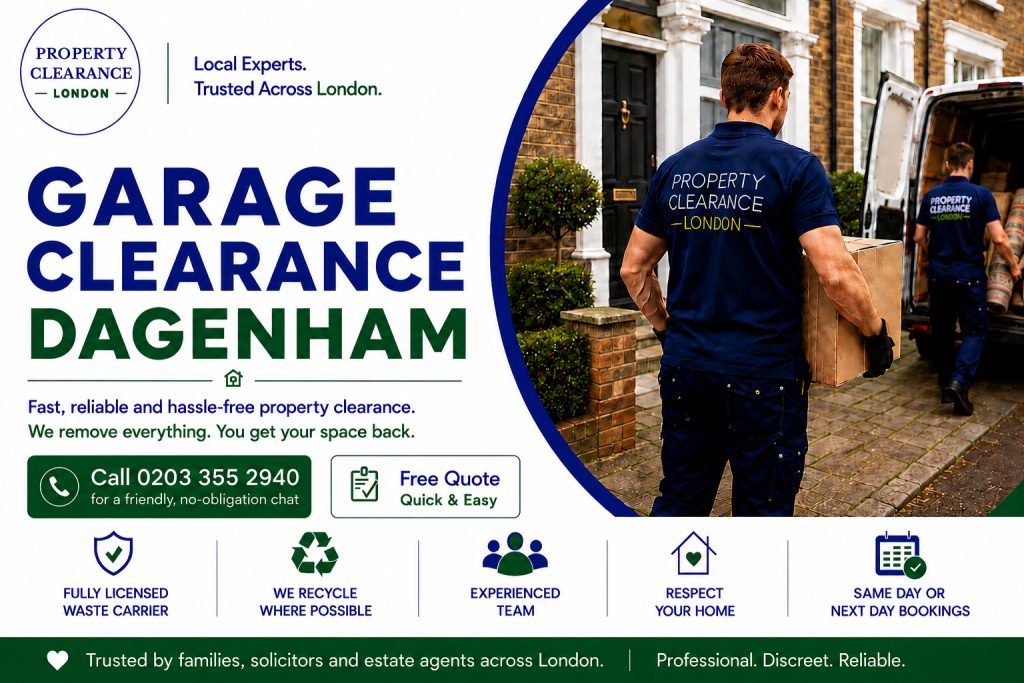 Garage Clearance Services: Affordable and Reliable in Dagenham