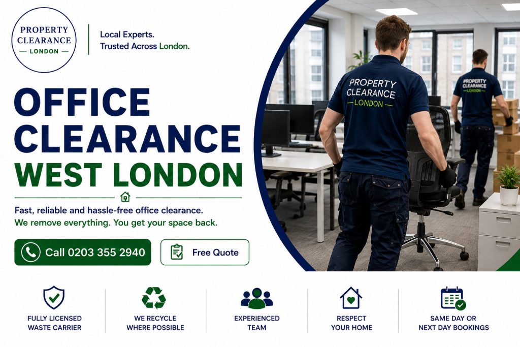 Office Clearance Services: Dependable Solutions in West London