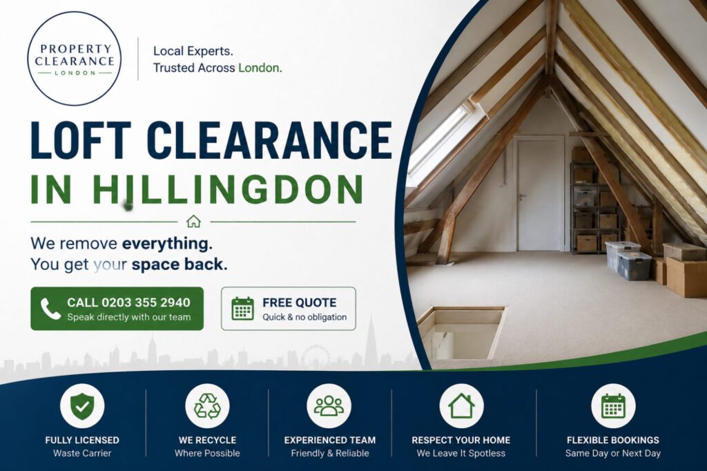 Loft Clearance Services: Expert Help in Hillingdon