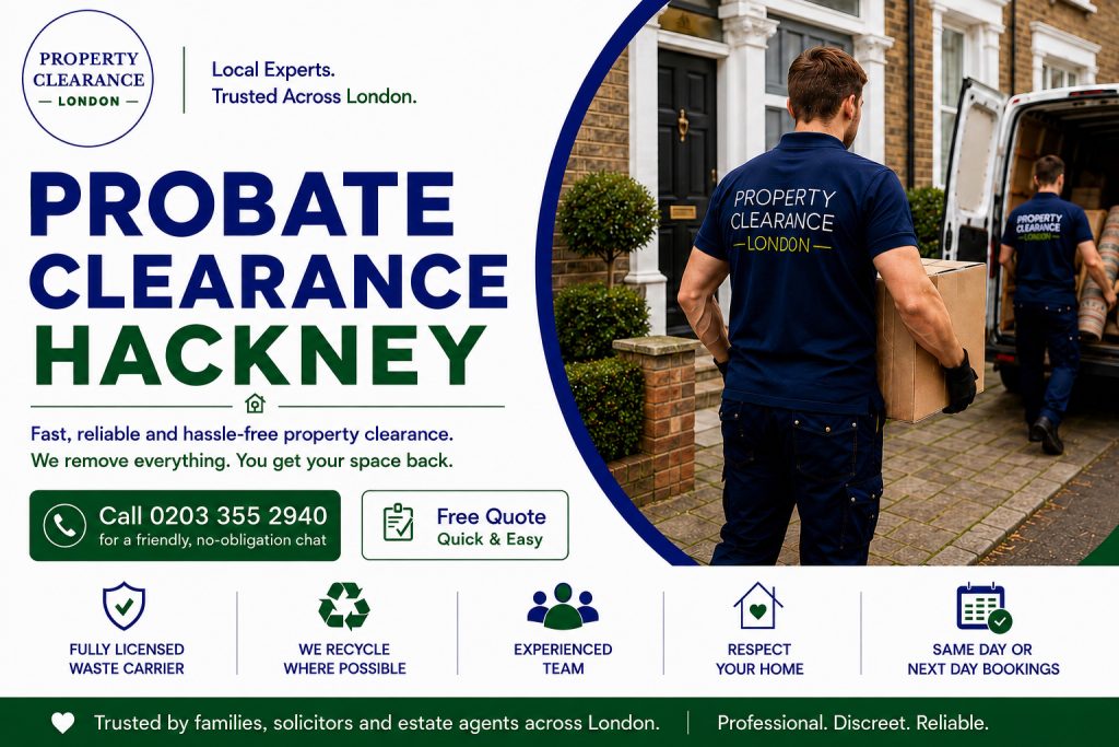 Probate House Clearance Services: Your Essential Guide in Hackney
