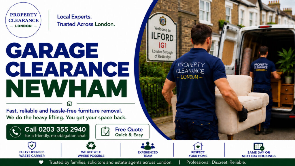 Garage Clearance Services: Dependable Solutions in Newham