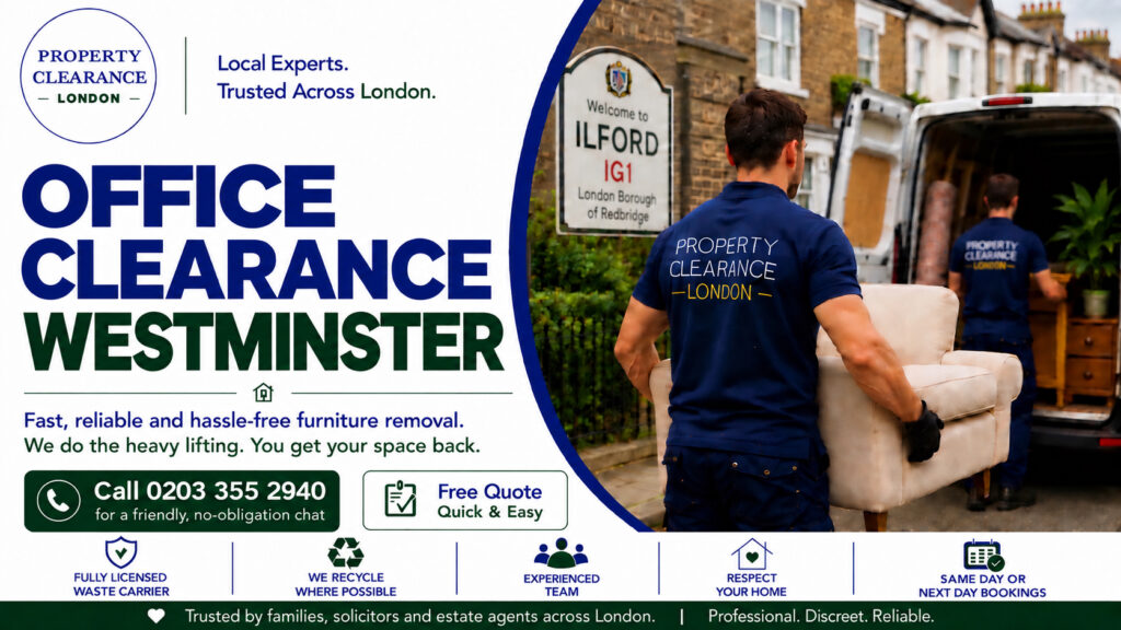 Office Clearance Services: Tips for Westminster Residents